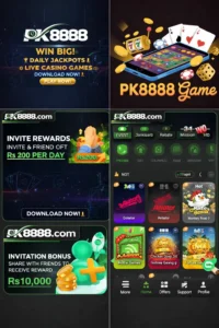 PK8888 Game Download (Free Earning Platform) for Pakistan 2